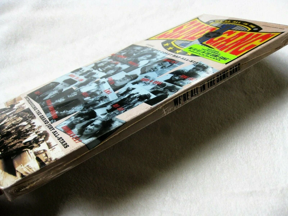 SEALED WE'RE ALL IN THE SAME GANG CD DR DRE NWA EAZY-E ICE-T LONGBOX PROMO HYPE - Image 4 of 4