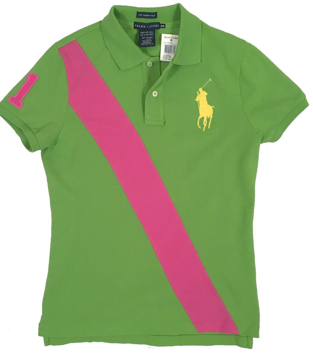 NEW Polo Ralph Lauren The Skinny Polo Shirt! Colorful