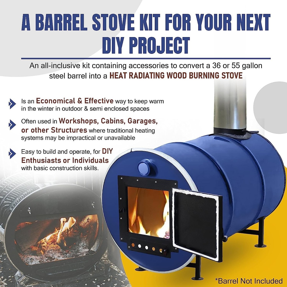 Rocket Stove Barrel Stove Water Heater Homemade Barrel Wood Stove