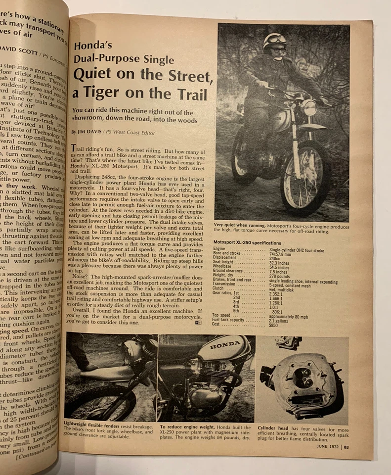 Vintage Magazine: June 1972 - Popular Science - Bucky Fuller’s Hexa-Pent - Image 4 of 4