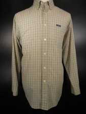 Beautiful Men's Large Ralph Lauren Chaps Easy Care Yellow Plaid LS Button Shirt