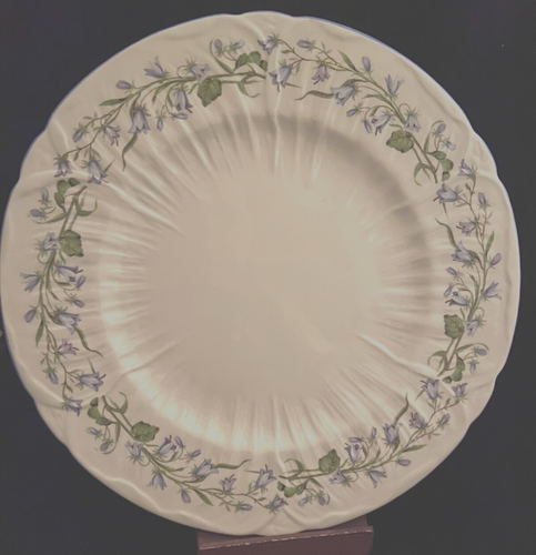Shelley Harebell 6" Bread & Butter Plate (s) Oleander Shape Blue Flowers