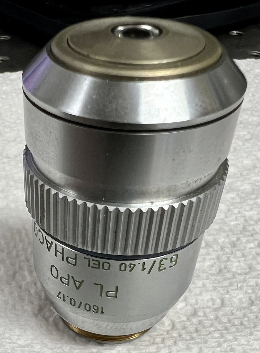 Leitz Leica 63x Plan APO 1.4 NA PH4 OEL Objective | eBay Leitz Leica 63x Plan APO 1.4 NA PH4 OEL Objective | eBay