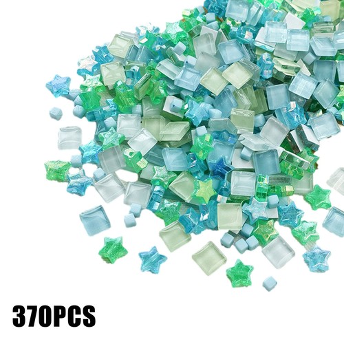 450 x Mosaic Tile Stone For DIY Crafts Puzzle Art Decor Shine Stained Glass Bulk - Picture 8 of 21