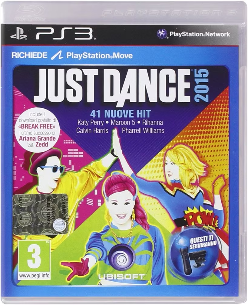Just Dance 2015 (Italian Box)(PS Move Req.) (PS3)