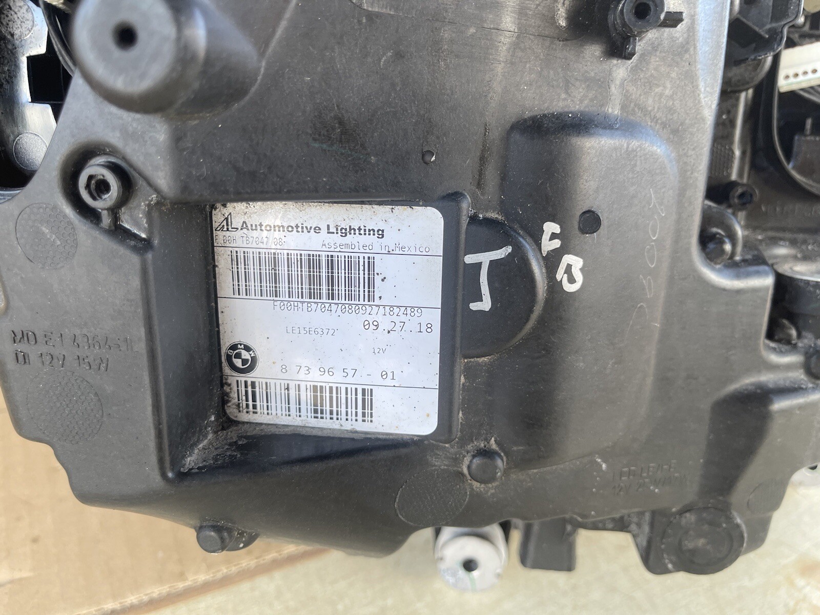 OEM 2018 2019 2020 2021 BMW X3 X4 FULL LED HEADLIGHT ADAPTIVE 
