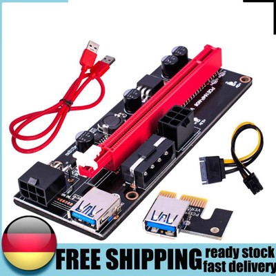PCI Express Riser Card PCI-E 1X to 16X Extender Adapter for GPU Mining Miner