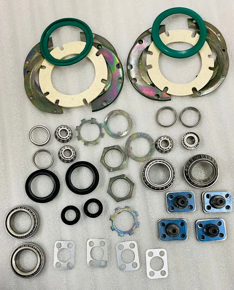 Suzuki Samurai SJ410 SJ413 Jimny Front Axle Wheel Bearing Knuckle Swivel Hub Kit - Imagem 3 de 4