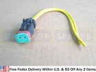 JCB PARTS - PIGTAIL CONNECTOR, ROUND PIN FOR SOLENOID VALVE 25/104700 25/103000