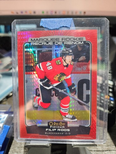 2022-23 O-Pee-Chee Platinum - Marquee Rookies Filip Roos #281 Red /199