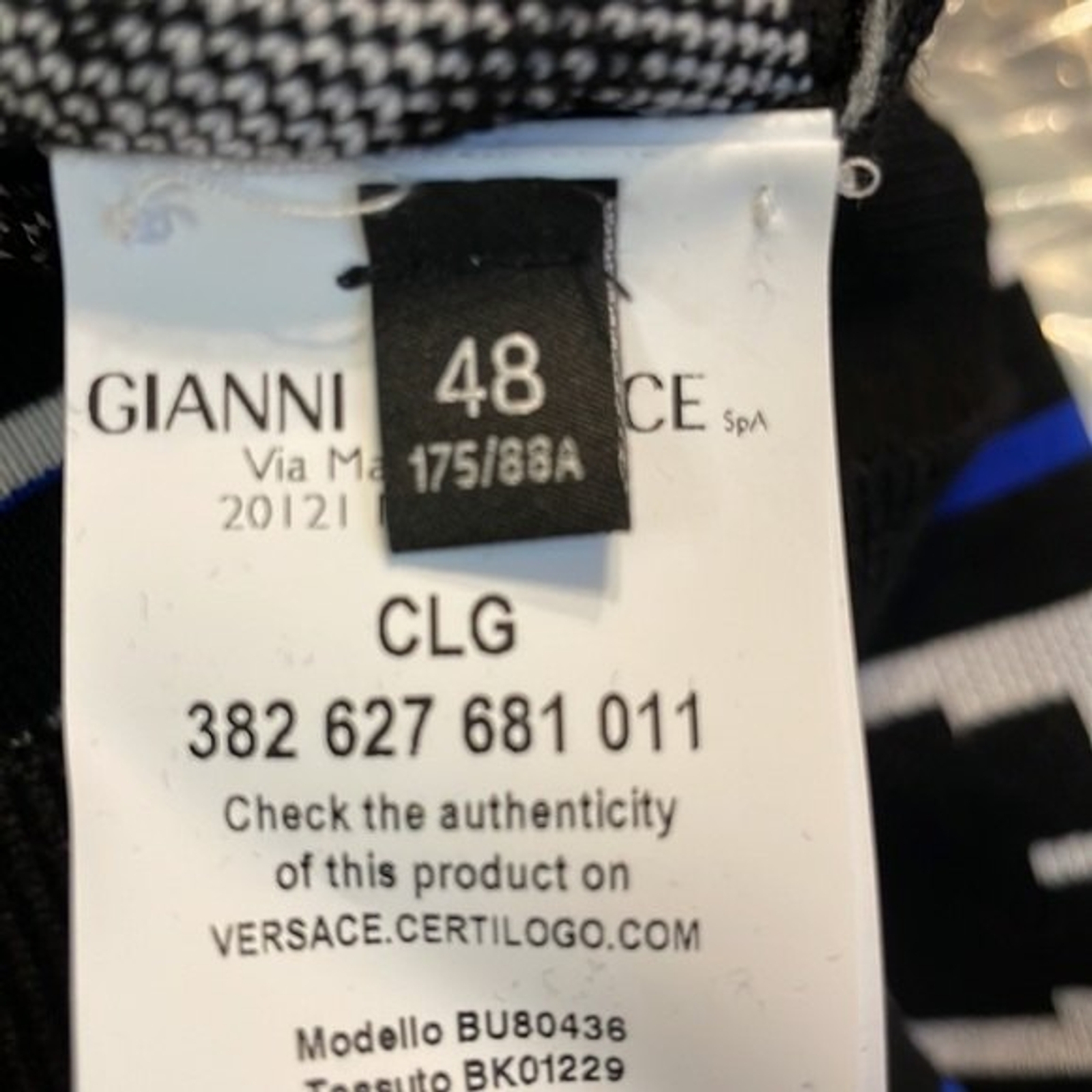 NWOT Versace Versus collection all over logo sweater size -48 image 7
