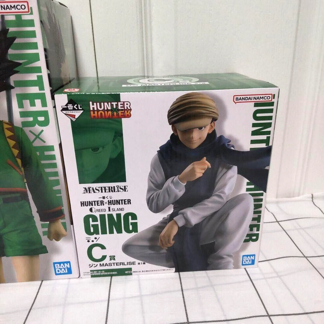 HUNTER HUNTER Ging & Gon フィギュアセット HUNTER×HUNTER GREED ISLAND Ichiban Kuji A C Gon Ging Freecss