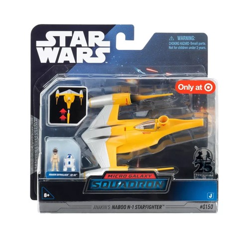Star Wars Micro Galaxy Squadron Anakin's Naboo N-1 Starfighter Ep 1 Target Excl. - Bild 1 von 14