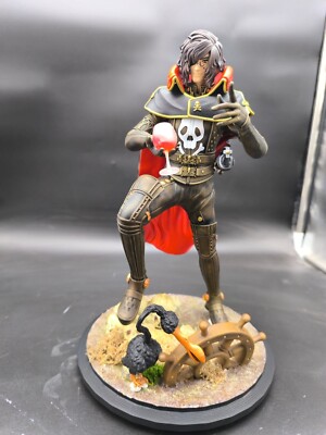 Captain Harlock Action Figuren Toast nach dem Sieg