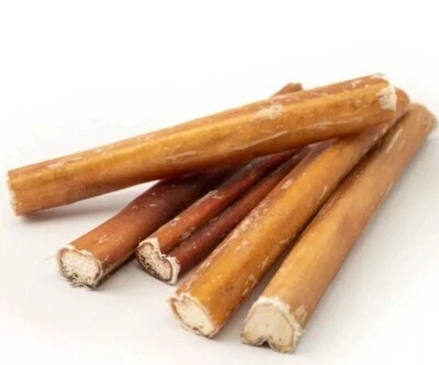 TWO AMIGOS 500gm Dried Pizzle Beef Bully Sticks Premium 100% Natural Dog Treat Chew