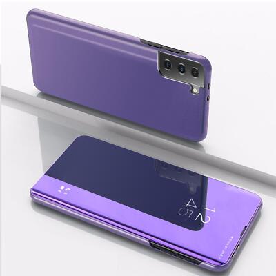 Handy Hülle für Samsung Galaxy S21 FE View Case Smart Cover Schutz Hülle Tasche