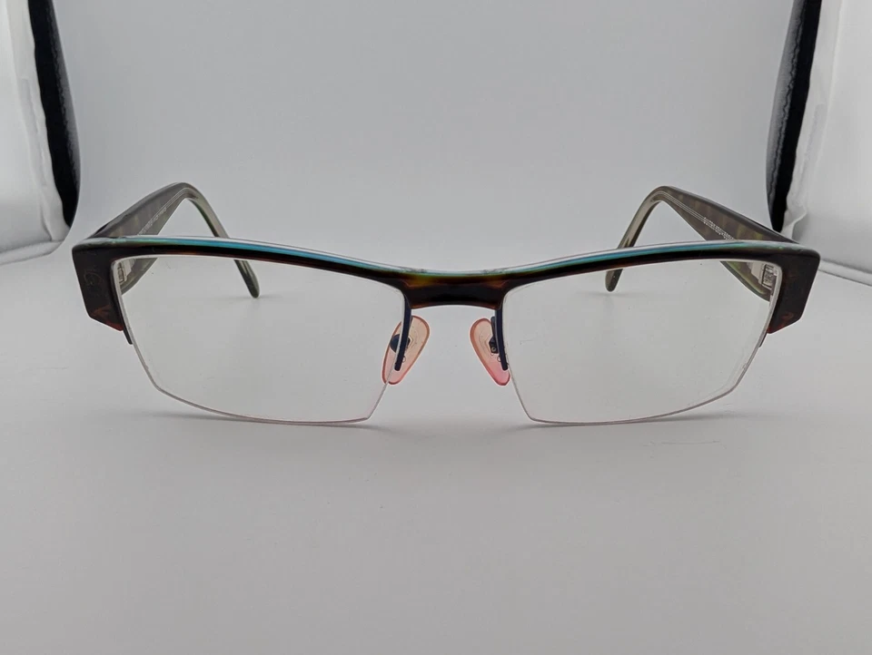 Gafas Jean Lafont, solo monturas, Guitry 675, 56-18-145, Francia, marrón Foto 2 de 4