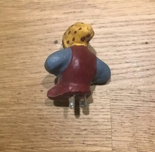 Ancien Jouet Scooter Vespa Père Noël - Plastique Dur - Rare Et Parfait état