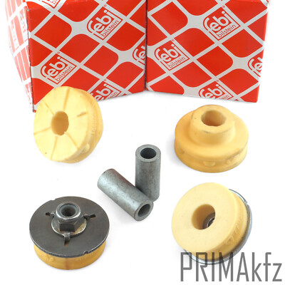 6x FEBI Reparatursatz Domlager Hinten Komplett Set Für E81 E82 E88 E90
