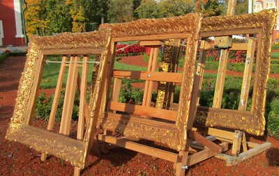 Restoration and Creation of Custom Baroque and Rococo Frames for Paintings