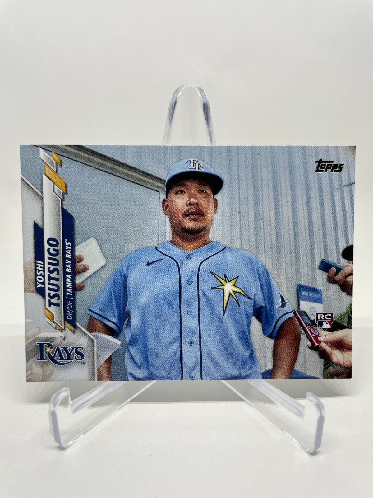 2020 Topps Update Yoshi Tsutsugo Rookie RC Variation SP - Tampa Bay Rays #U-65