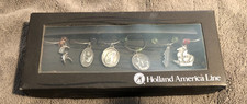 Holland American Line Cruise Ship Wine Charm Collectibles Dolphin Penguin Bear