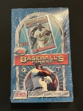1993 Topps Finest MLB Baseball Factory Sealed Hobby Box