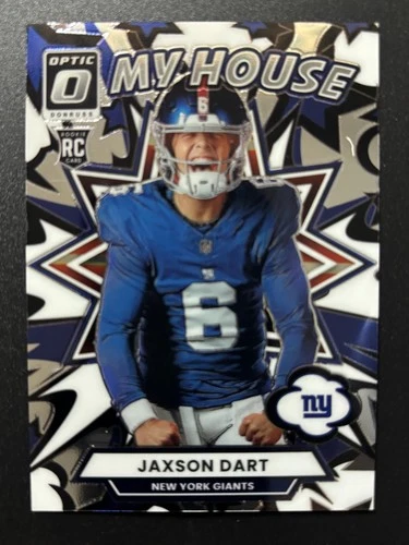 2025 Donruss Optic Jaxson Dart Base (RAW)