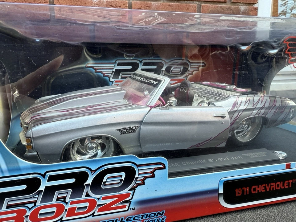 Chevrolet Chevelle SS 454 1971 Maisto Pro Rodz en caja - modelo raro de la década de 2000 Foto 2 de 4