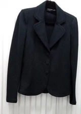 GIORGIO ARMANI  Black JACKET   SZ: IT 44  US 10