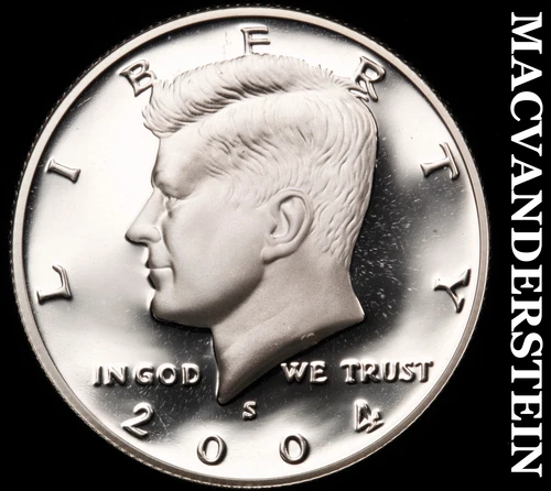 2004-S Kennedy Half- Silver Choice Gem Proof Luster No Reserve #i2247