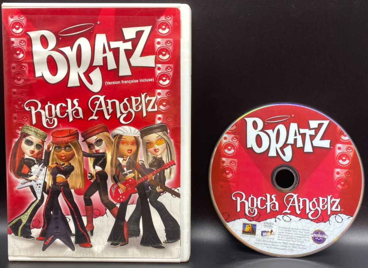 Bratz: Rock Angelz (DVD, 2005, Bilingual ENG/FR) Widescreen RARE