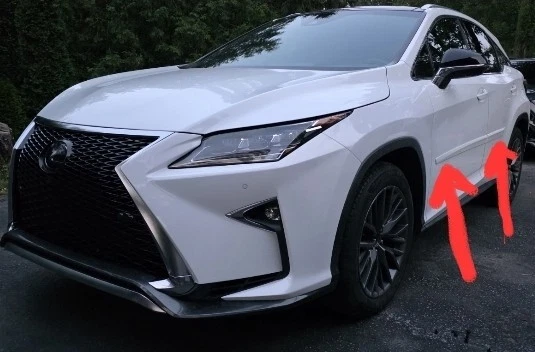 Genuine OEM Front Body Moldings & Trims for Lexus RX450h for sale