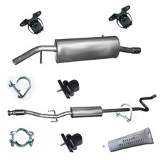 Auspuff Flexrohr fur Peugeot 208 95PS 120PS 1,4 1,6+Montagezubehör 2012-2019 Neu