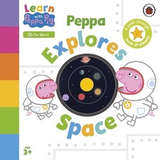 Learn with Peppa: Peppa Explores Space by Peppa Pig (English) Board Book Book