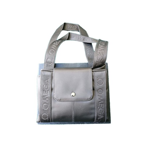 Very Extremely Rare Brown Plastic Omega Duffel Bag - Picture 2 of 7
