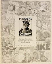 Listing image for Vintage Polikicks Political Memorabilia Catalog No. 2 Uncle Sam & Cause Collecti