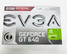 EVGA NVIDIA GeForce GT 640 2GB DDR3 PCIe Factory Sealed DVI Mini HDMI