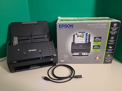 #ad Epson Workforce ES 500W Wireless Duplex Document Scanner $140.00