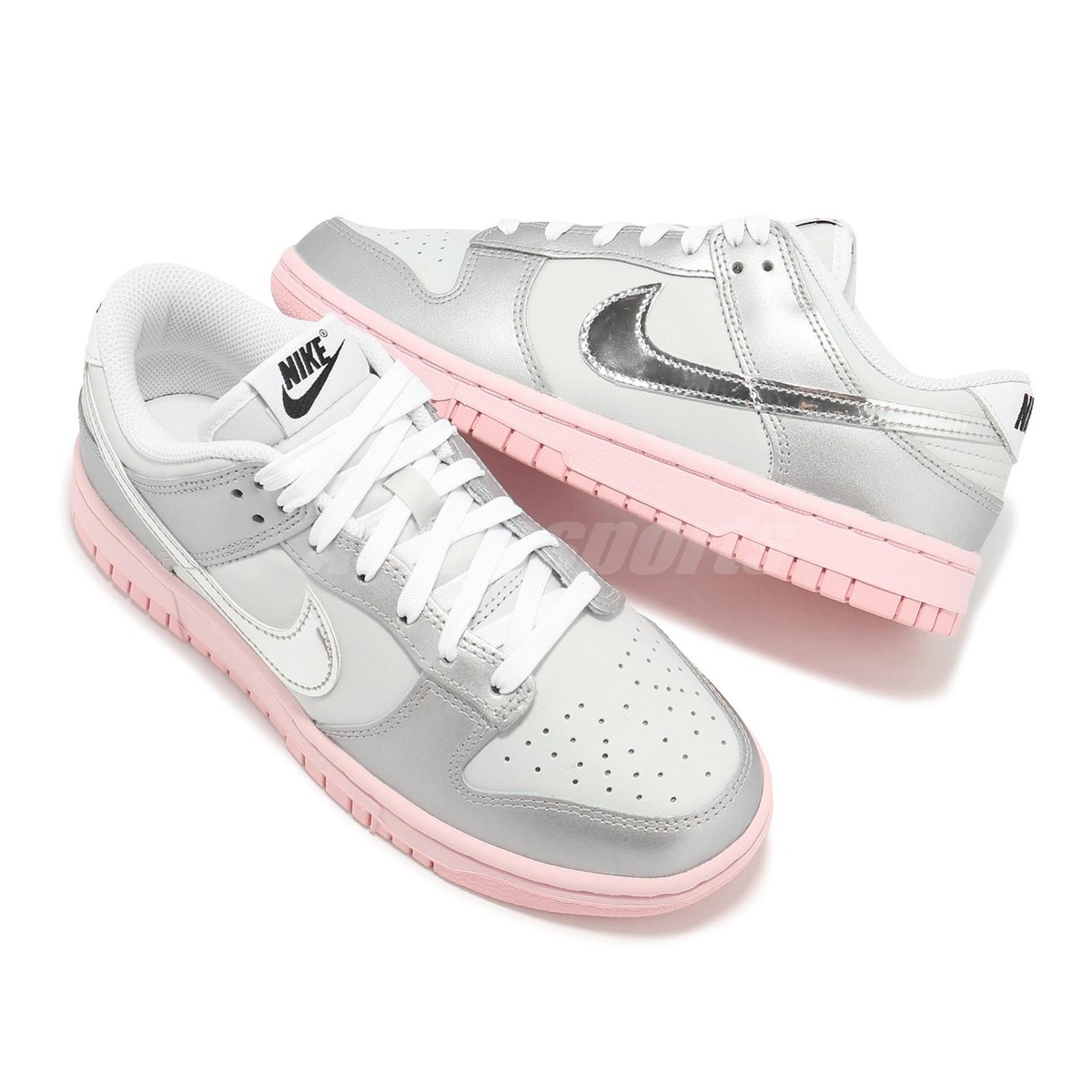 靴 Nike Women's Dunk Low Photon Dust 23cm Nike Wmns Dunk Low LX Photon Dust Pink Foam Women Y2K Casual