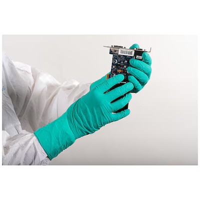 Ansell Bsan Bioclean(Tm), Disposable Gloves, 3.94 Mil Palm, Nitrile,
