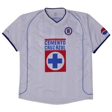 Vintage Cement Cruz Azul Soccer Jersey Pepsi Sports Mexico