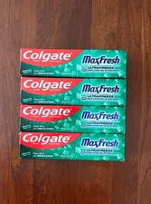 (4) Colgate MaxFresh Ultra Freeze toothpaste 6.3 oz(each) NEW