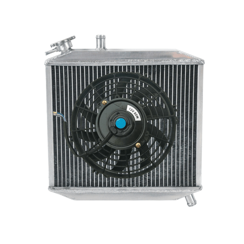 Aluminum Radiator & Fan For Wsp EML Jumbo Sidecar high-performance  - Picture 1 of 7