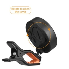 Guitar Tuner Clip On For Chromatic Guitar Bass Violin Ukulele Color Screen WIIM