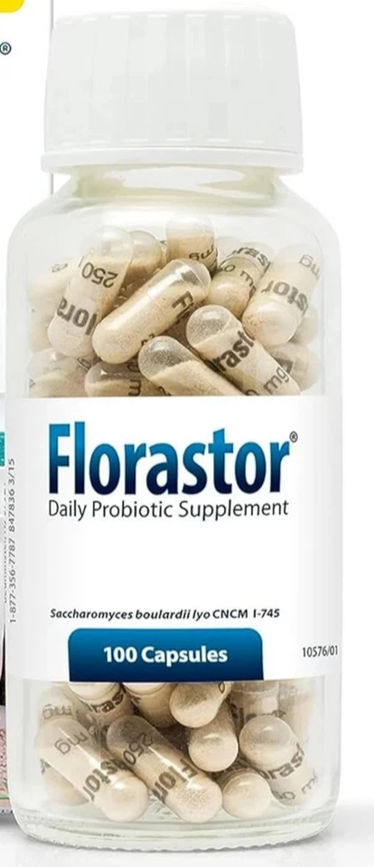 Probióticos para la salud digestiva e inmune - 100 cápsulas, Saccharomyces Boulardii Foto 2 de 4