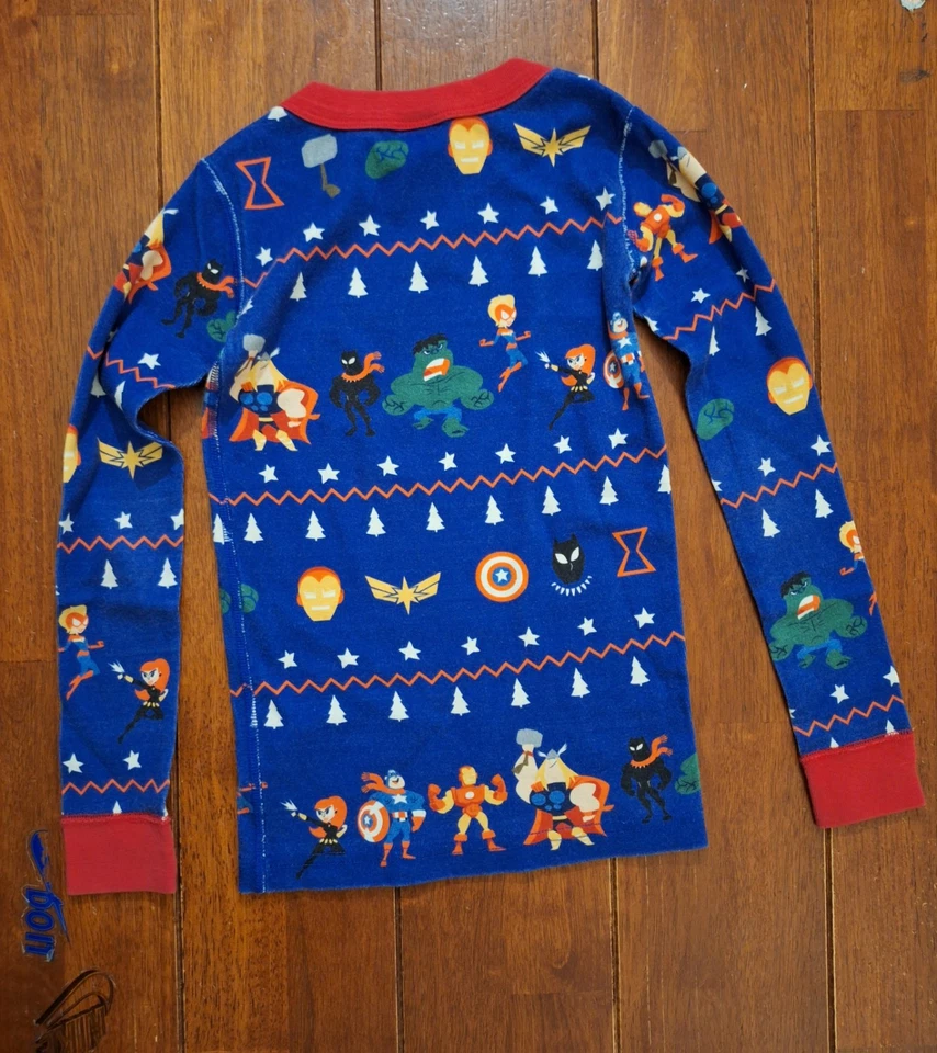 Pijama de Navidad Hanna Andersson Marvel Foto 3 de 4