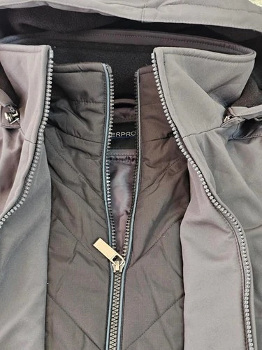 Weatherproof Men's Stretch Ultratech Windproof Winter Jacket Grey MD / MEDIUM image 4
