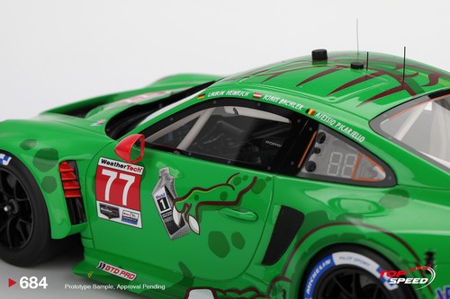 Preorder 20.9 Q1/26 TrueScale PORSCHE 911 992 GT3 R 1:18 Model Car TS0684 KidBX - Picture 5 of 6