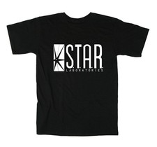 Image of Flash TV Show Star Labs Laboratories Logo DC Comics Adult T-Shirt